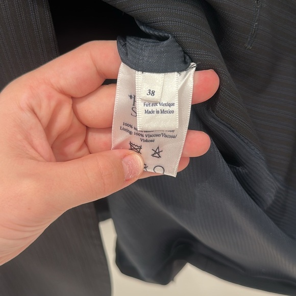 NWT Free People Havre Studio pinstripe blazer size 38 - Picture 7 of 12